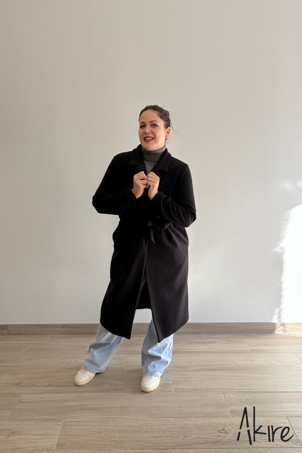 Cappotto Vanessa Nero - immagine 2