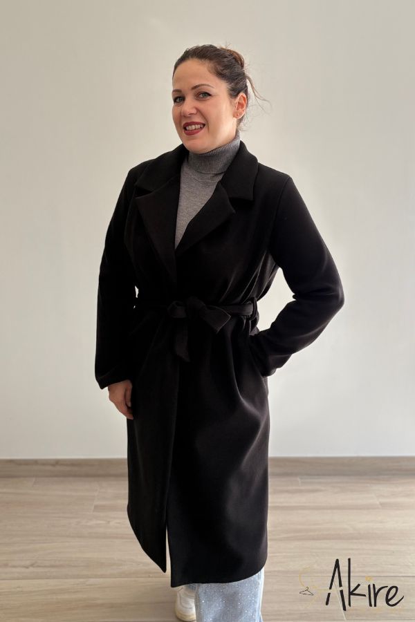 Cappotto Vanessa Nero - immagine 3