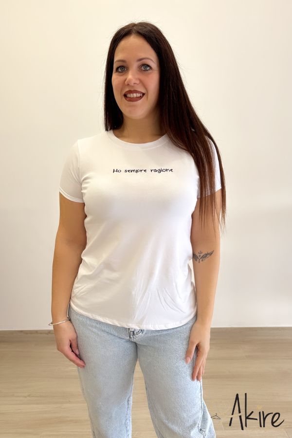 T-Shirt "Ho Sempre Ragione" - immagine 2