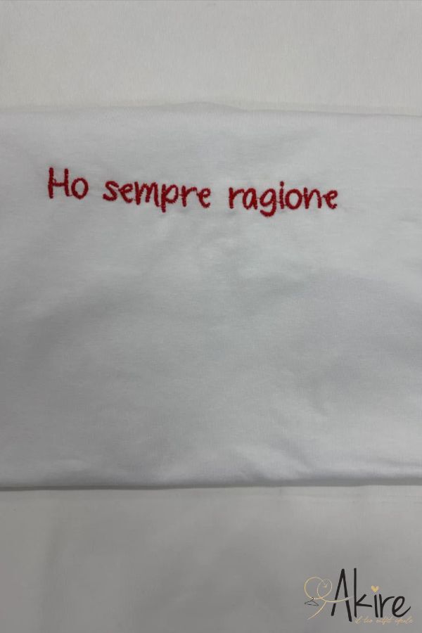 T-Shirt "Ho Sempre Ragione" - immagine 4