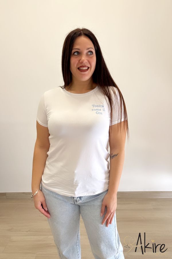 T-Shirt "Tonica Come Il Gin" - immagine 2