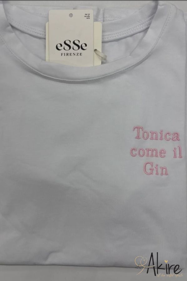 T-Shirt "Tonica Come Il Gin" - immagine 3